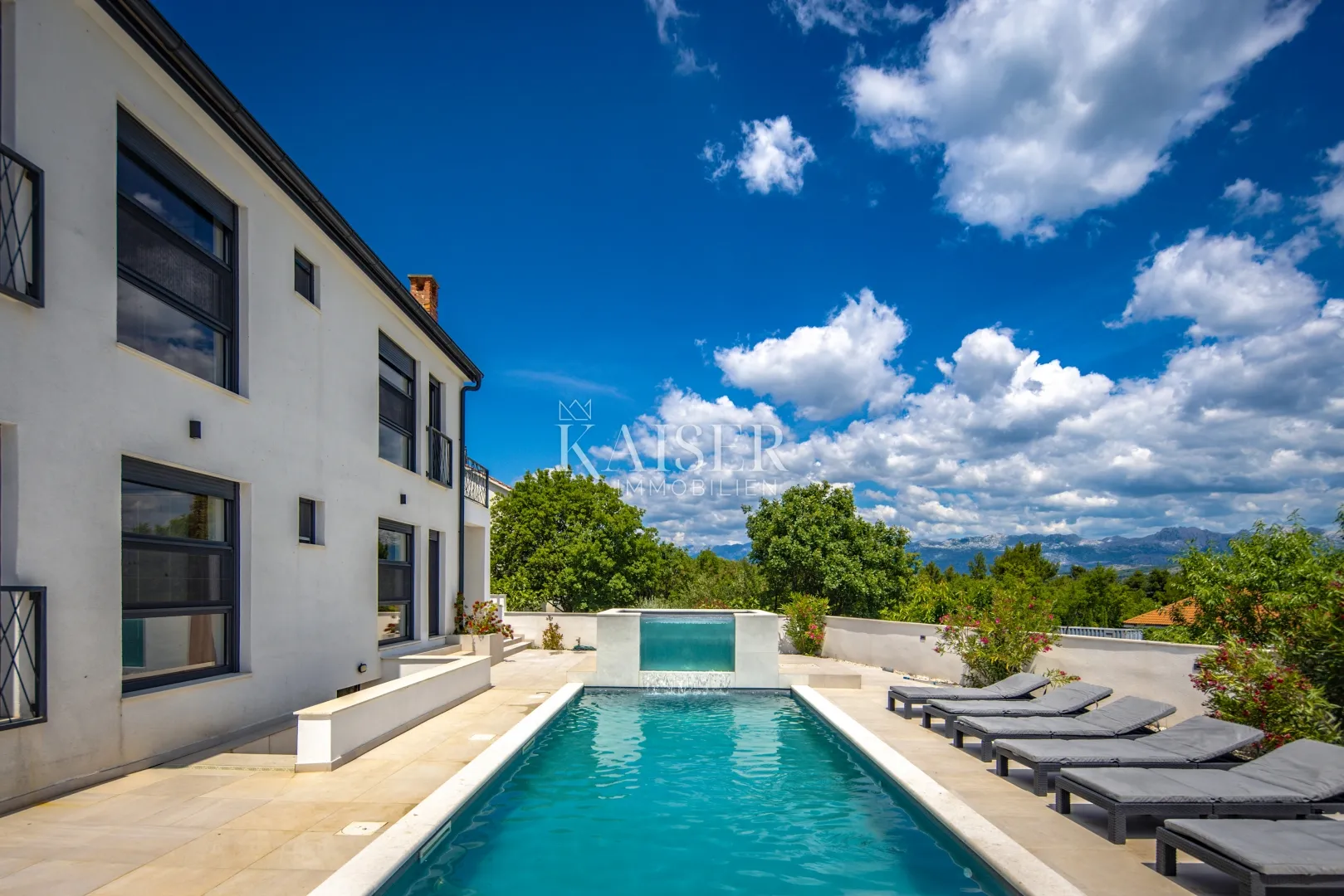 zadar – pridraga, moderna vila s bazenom i jacuzzi zonom, 300 m od mora - slika 54