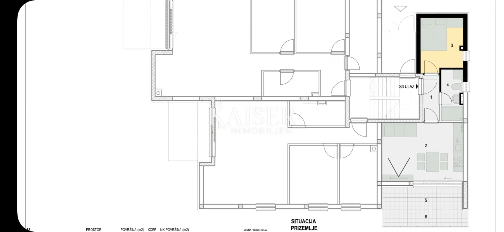 luksuzan apartman u prizemlju u prvom redu do mora – mandre, otok pag - slika 12