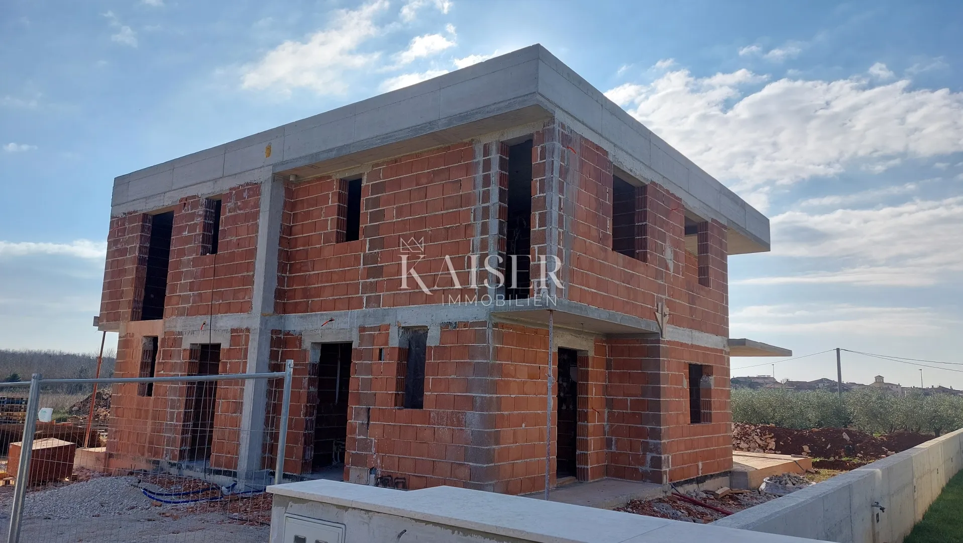 istra, umag okolica - dvojna kuća: dvoetažni stan sa bazenom; 120m2 - slika 18