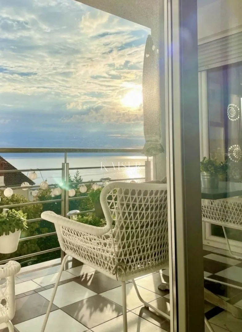 opatija – elegantni apartman s pogledom na more, parkingom, liftom i pješačkom udaljenošću od mora - slika 7