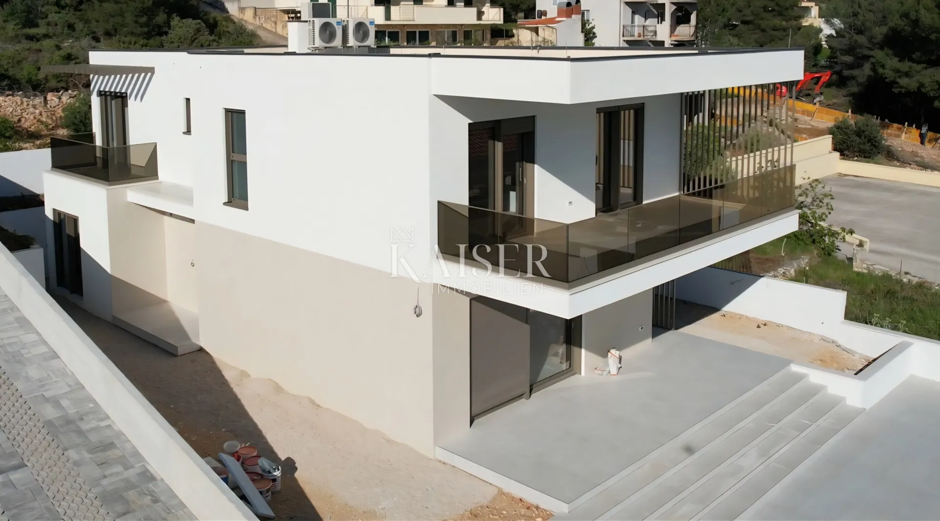 Šibenik, Žaborić – Luksuzna vila s grijanim bazenom i panoramskim pogledom - Žaborić, Šibenik