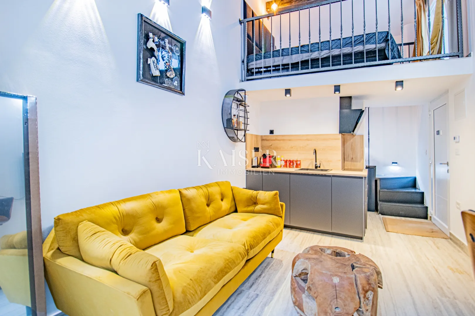 Rijeka, Turnić - studio apartman 32,40 m² s galerijom, novogradnja
