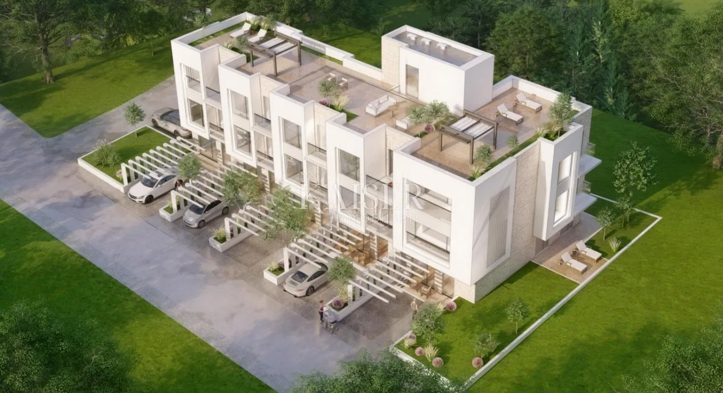 zadar, sv. petar- dvoetažni stan sa vrtom i pogledom na more - slika 3