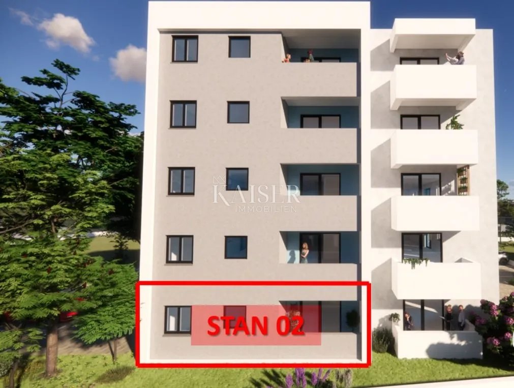 Istra, Pula- dvosoban stan 54m2 u novogradnji