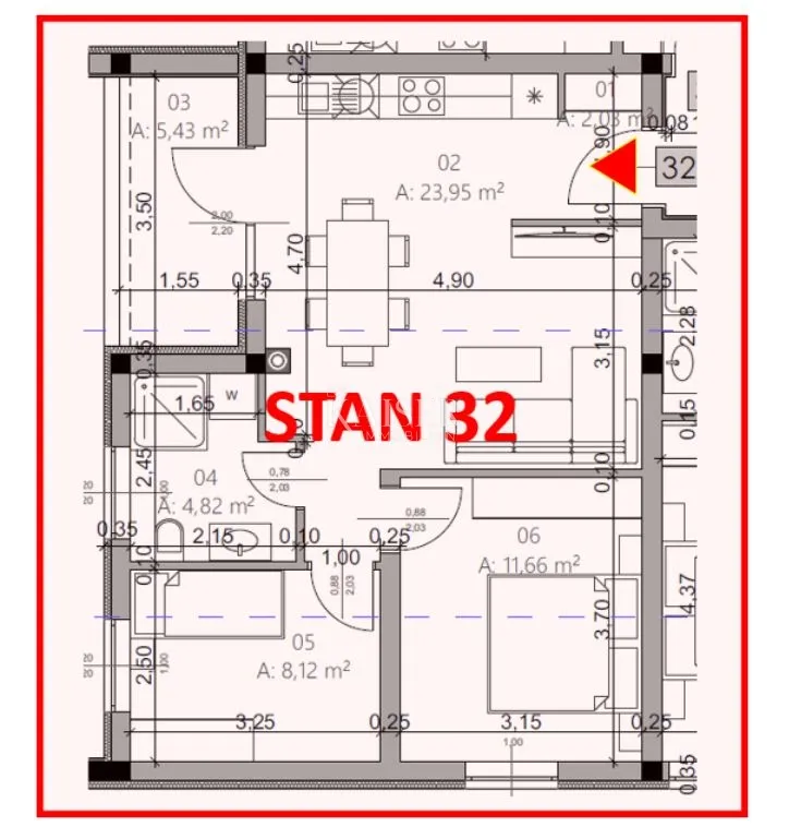 istra, pula- dvosoban stan 54m² u modernoj novogradnji - slika 19
