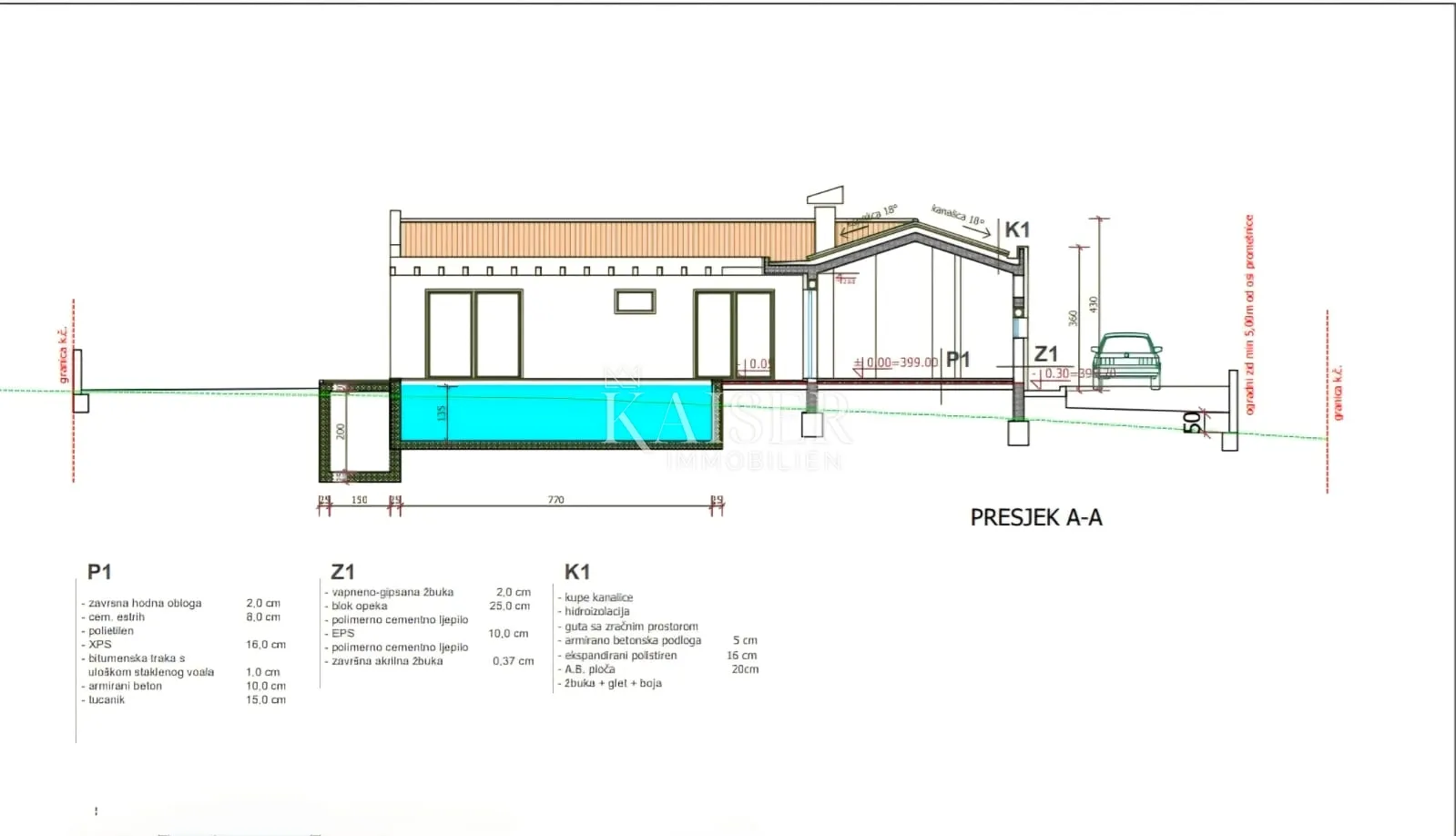 istra, žminj - kuća s bazenom - novogradnja - slika 6