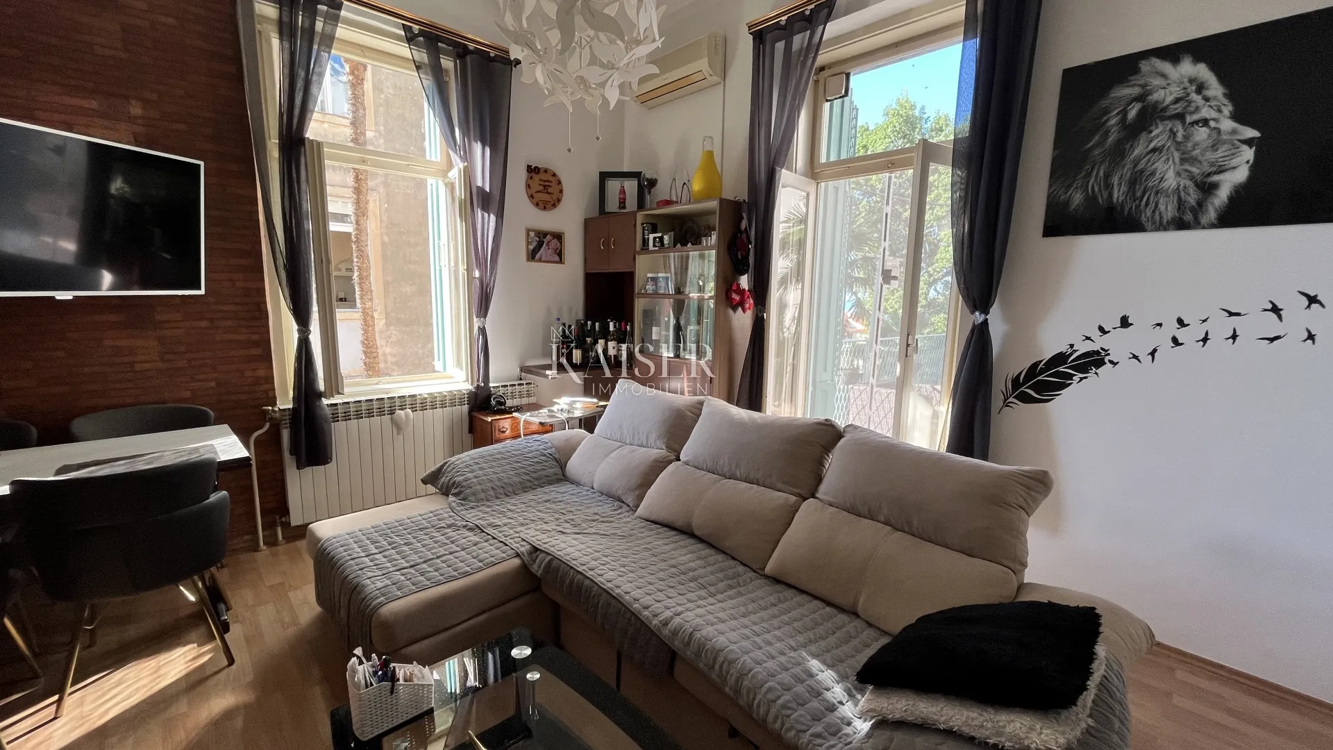 opatija, centar - sunčani stan u opatijskoj vili 100 m2 + garaža 29m2 - slika 6