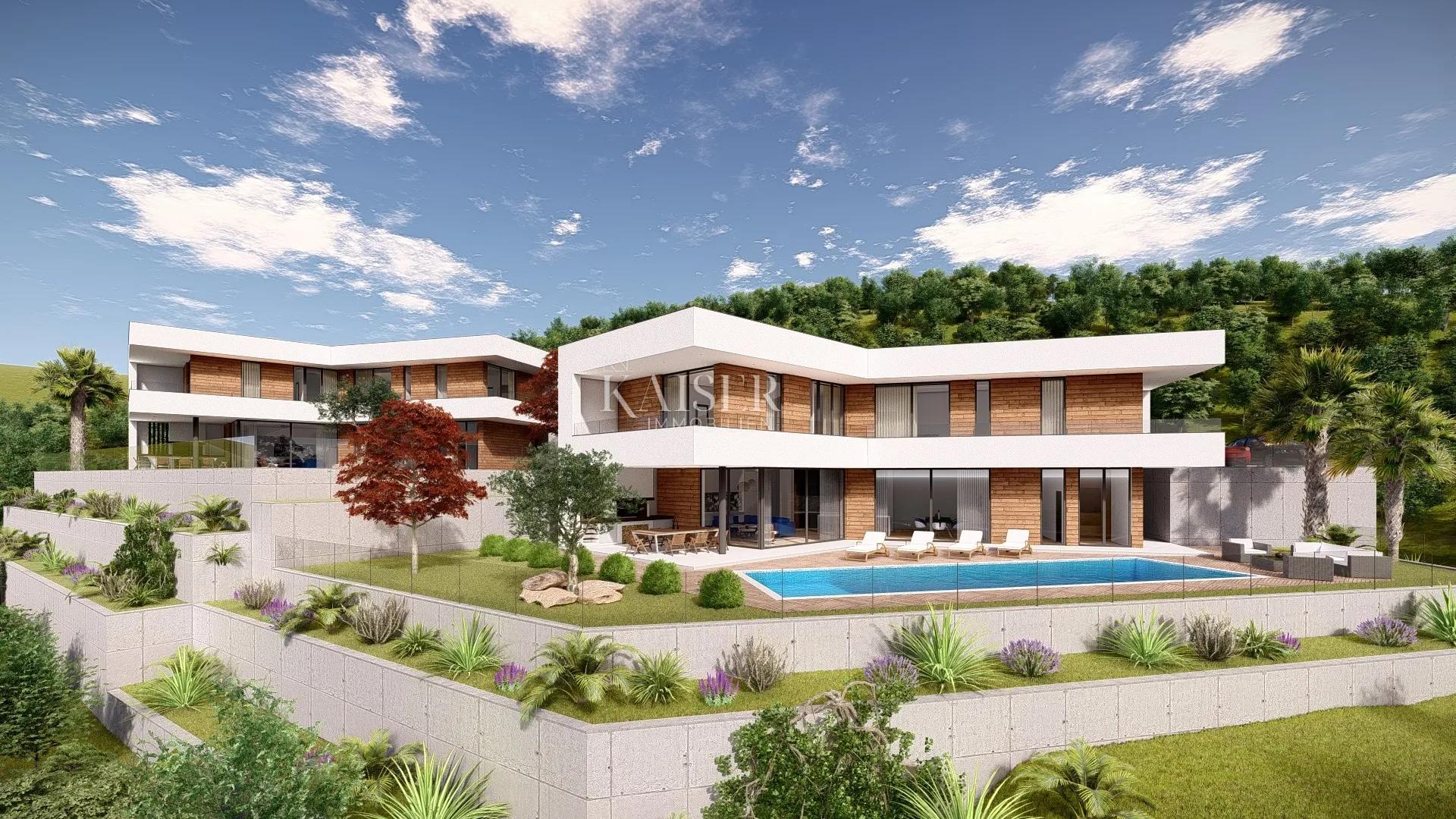 mošćenička draga - zemljište s projektom, 1 215 m2 - slika 8