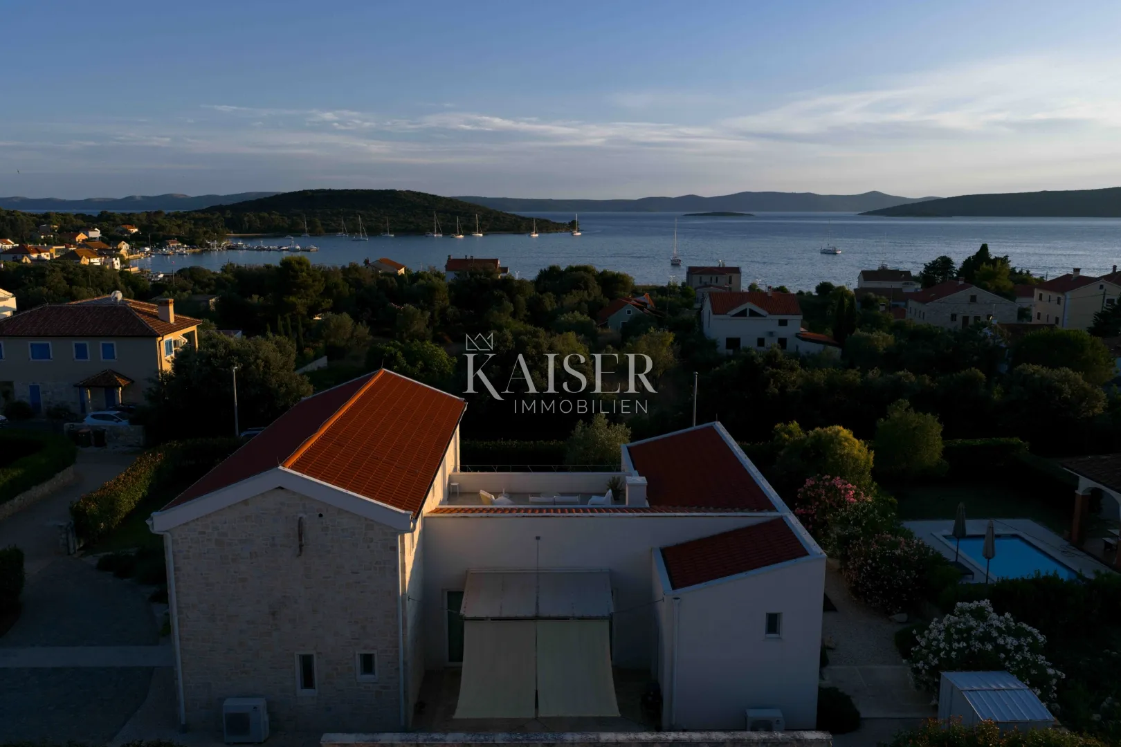 zadar, ugljan - mediteranska vila u blizini dvorca califfi - slika 15