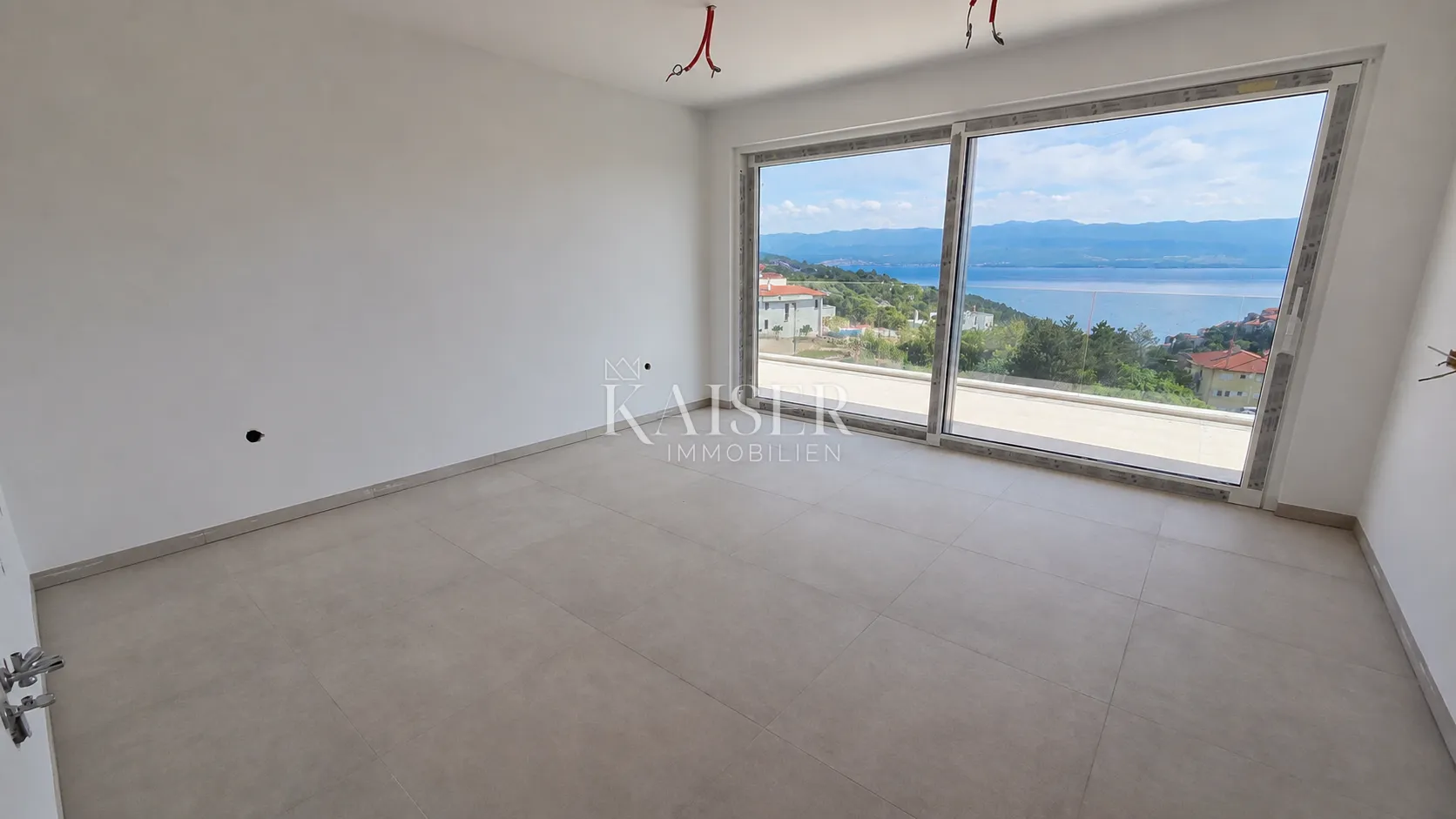otok krk, vrbnik - stan s3, 2s+db sa okućnicom i pogledom na more - slika 2
