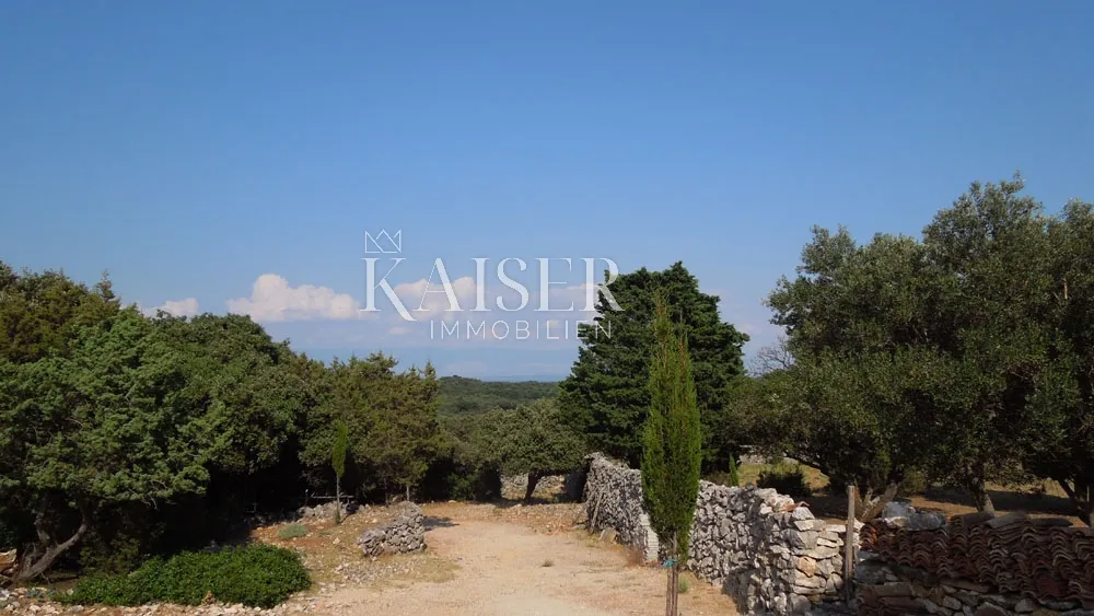 mali lošinj, punta križa – posjed od 7,6 ha s kamenom kućom - slika 3
