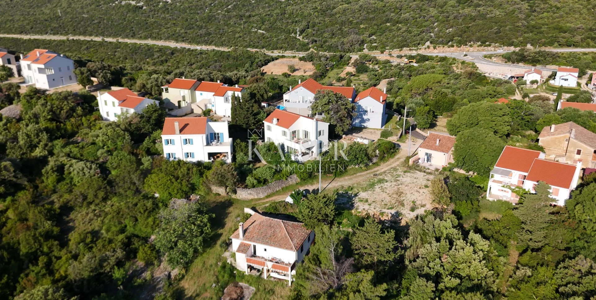 kuća s bazenom i pogledom na more – sveti jakov, mali lošinj - slika 25