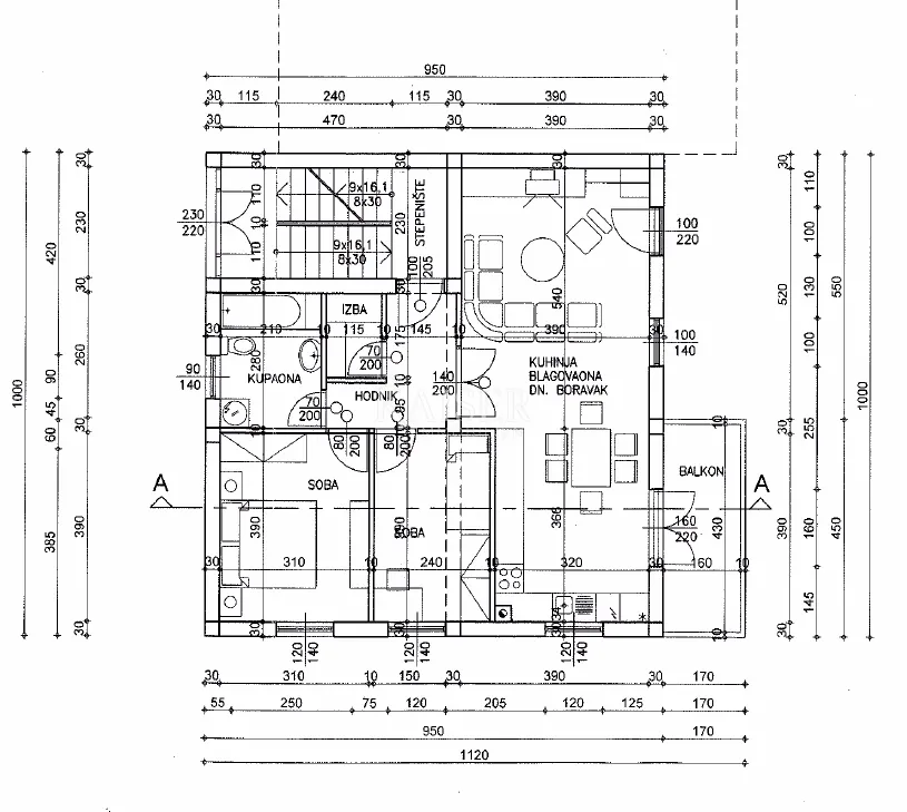 opatija, matulji, puži, stan 75 m2,ii kat novogradnja - slika 2