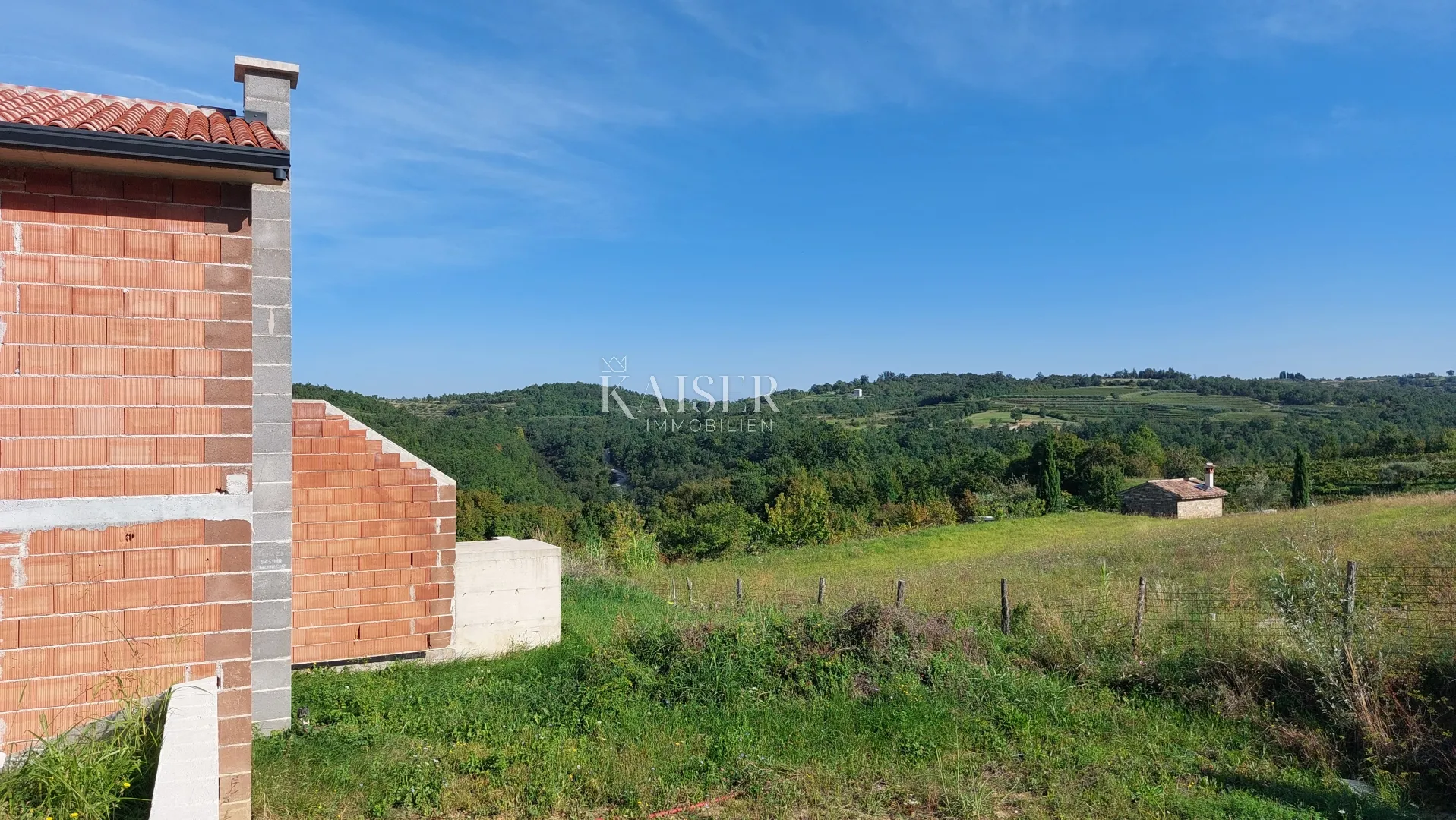 istra, momjan, vila s bazenom u izgradnji - slika 8