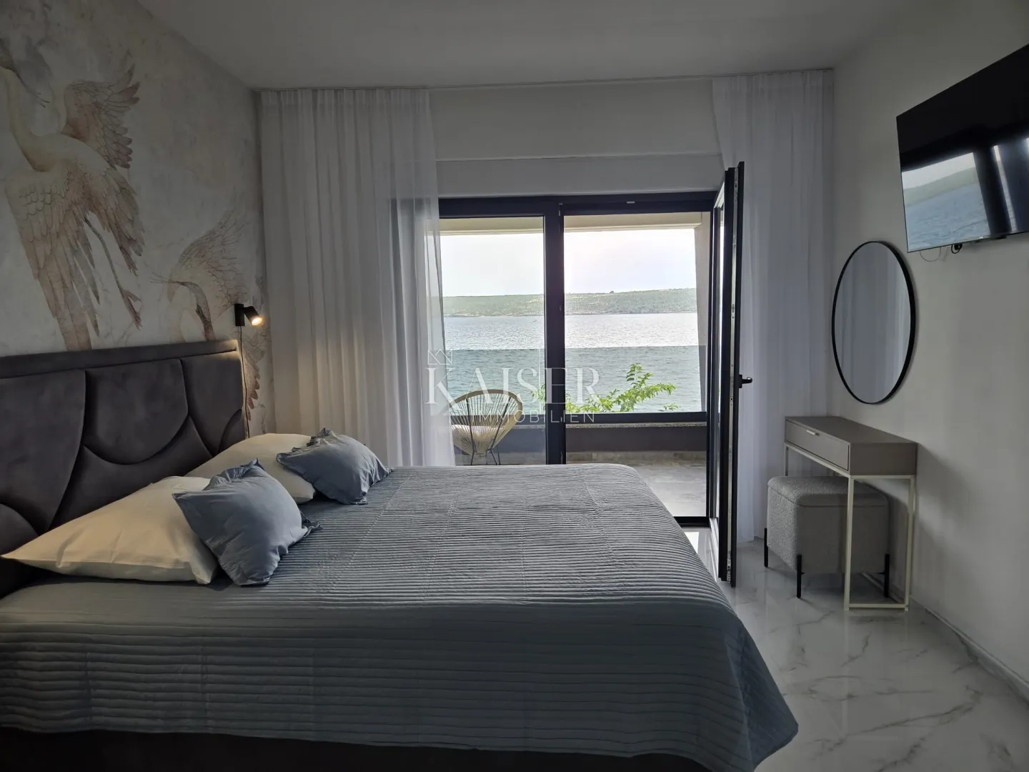zadar, posedarje – ekskluzivna vila prvi red do mora s privatnim pristupom moru - slika 53