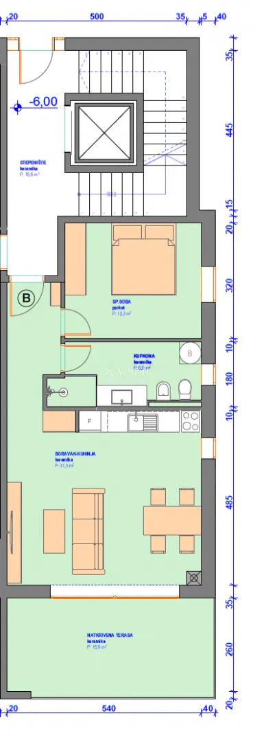 istra, umag, okolica - stan u novogradnji, 66m2, 300m od mora, prizemlje - slika 10