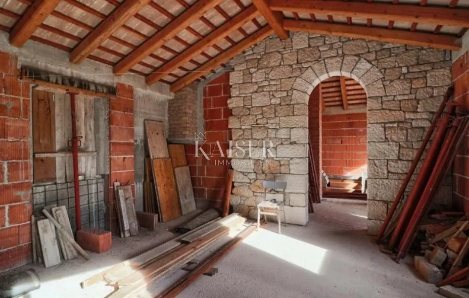 rovinj, sošići - jedinstvena kamena vila s pogledom na more - slika 8