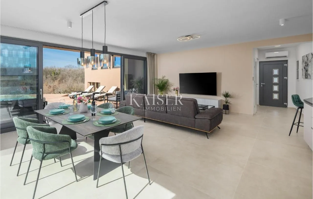 istra, novigrad - moderna vila 155m2 s bazenom - slika 19