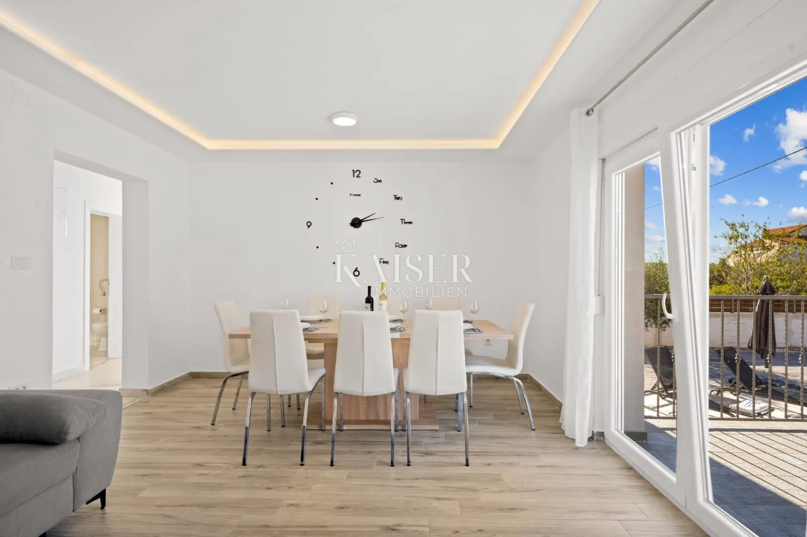 biograd, okolica - kuća sa bazenom, 145m2 - slika 8
