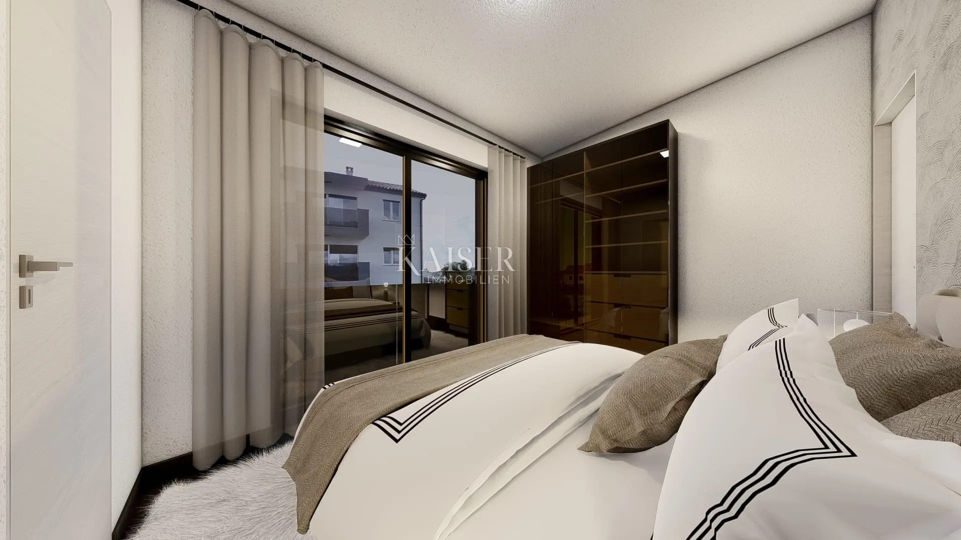krk, otok krk- penthouse 115m2 s pogledom na more - slika 12