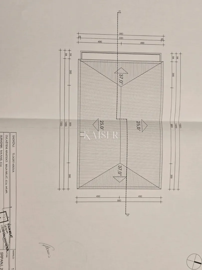 kuća sa dva stana 264m2 prvi red do mora - slika 57