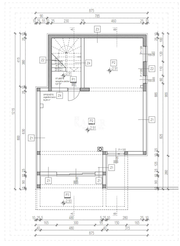 molat – građevinsko zemljište 474 m², 80 m od mora s građevinskom dozvolom - slika 5