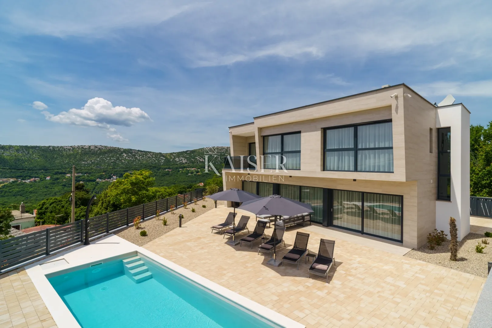 novi vinodolski, bribir - namještena vila sa predivnim pogledom na more - slika 14