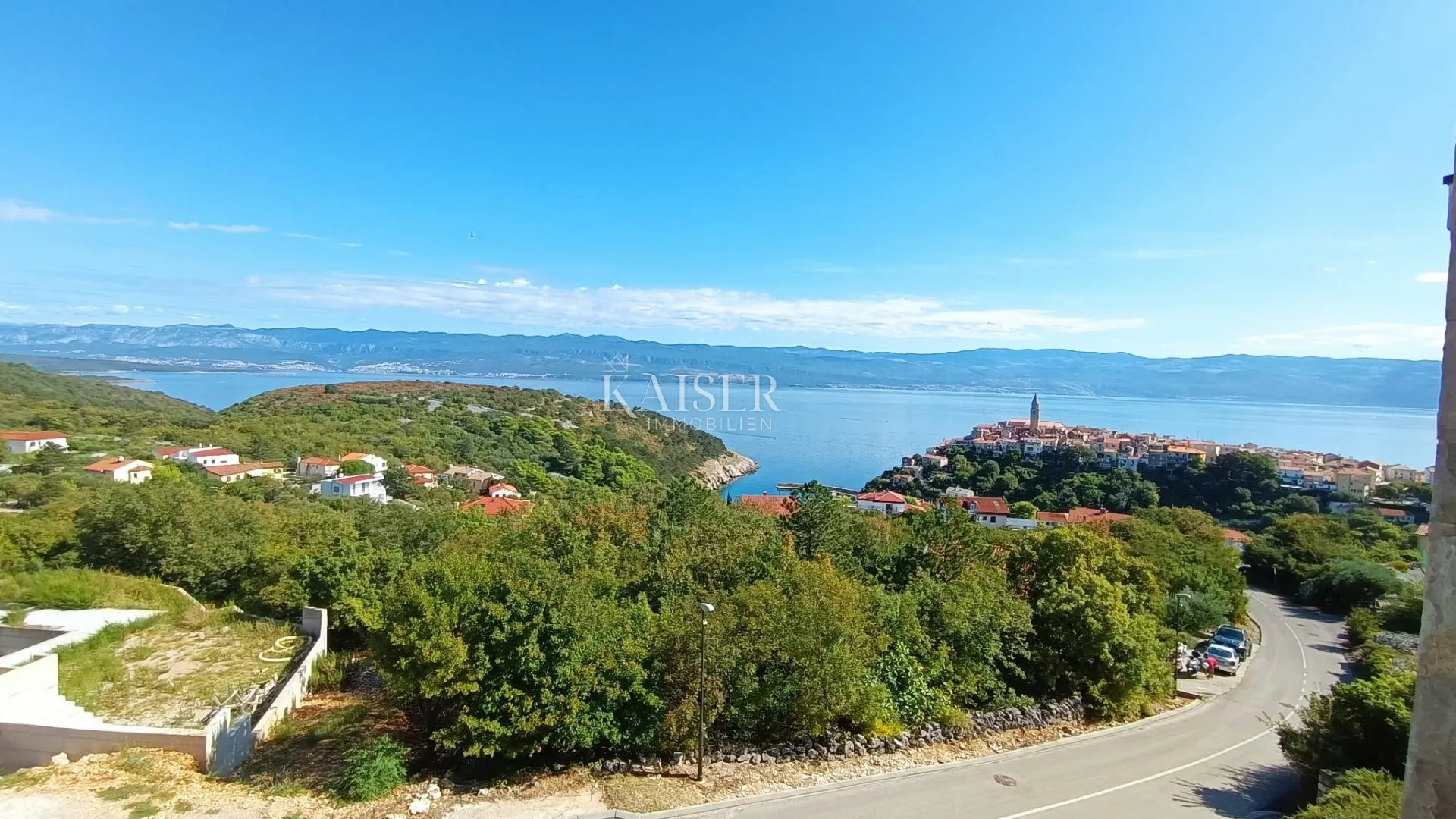 vrbnik, otok krk- apartman 93m2 s pogledom na more - slika 17