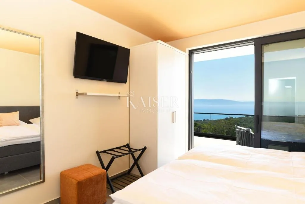 istra, rabac - vila s panoramskim pogledom na more, 155 m2 - slika 12