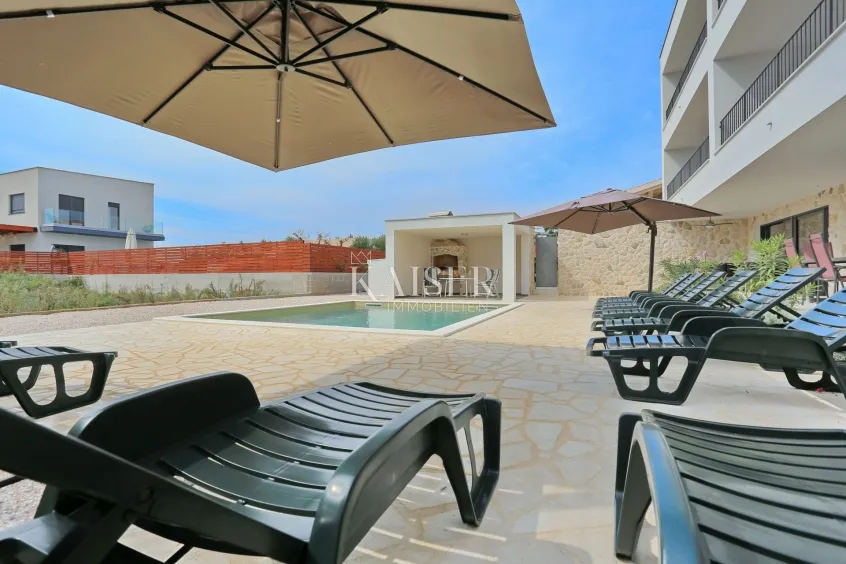 sukošan, zadar - moderan dvosoban apartman s lođom i pogledom na more - slika 50
