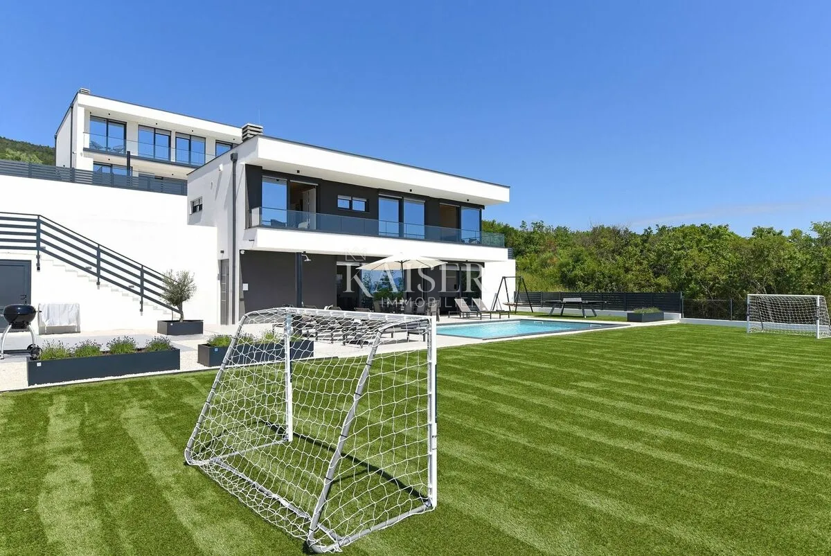 istra, rabac - vila s panoramskim pogledom na more, 155 m2 - slika 18