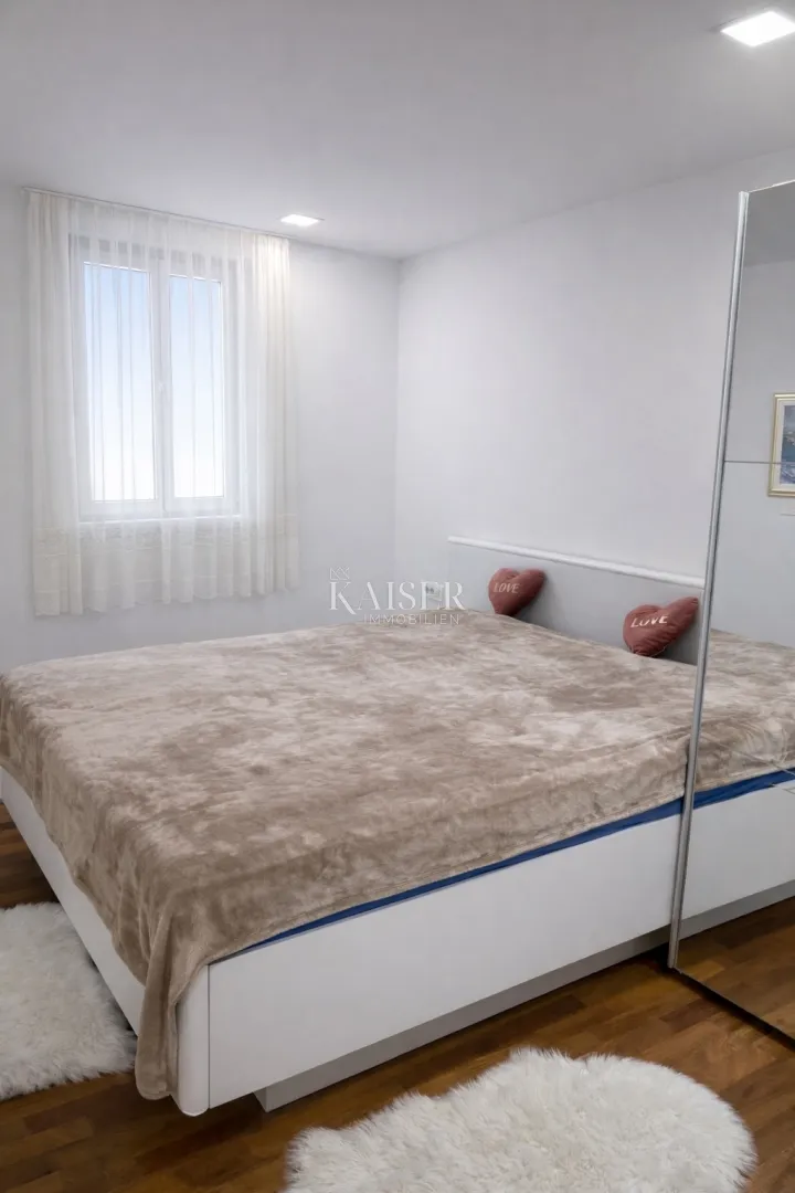 zadar–borik | moderan trosobni stan s dva balkona i pogledom na more - slika 10