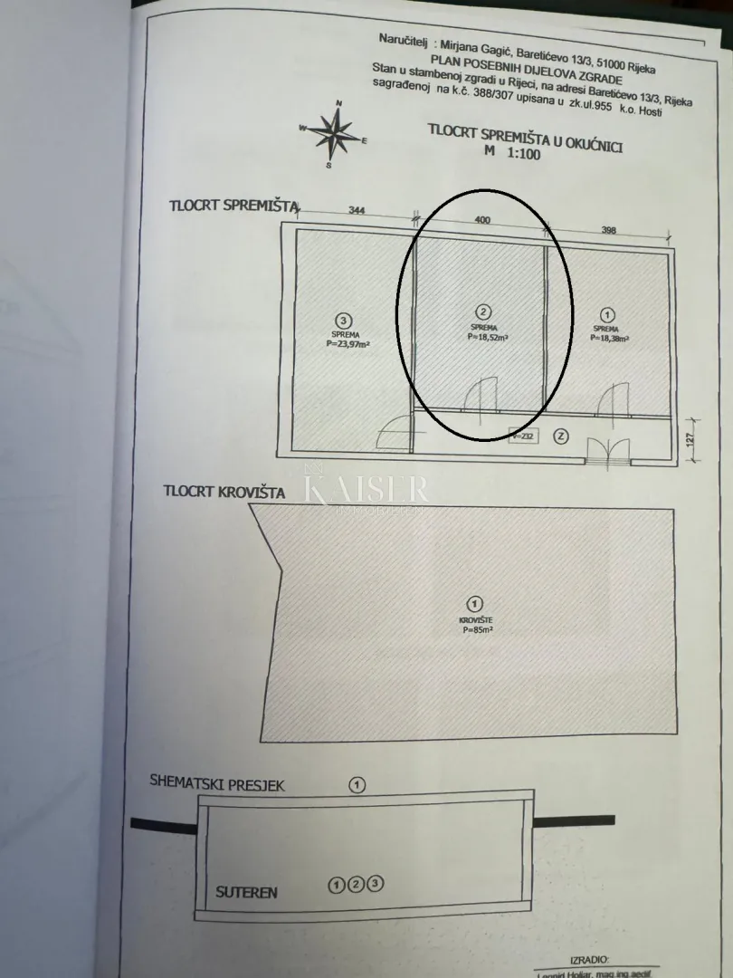 rijeka, pehlin, stan na prvom katu kuće - slika 12
