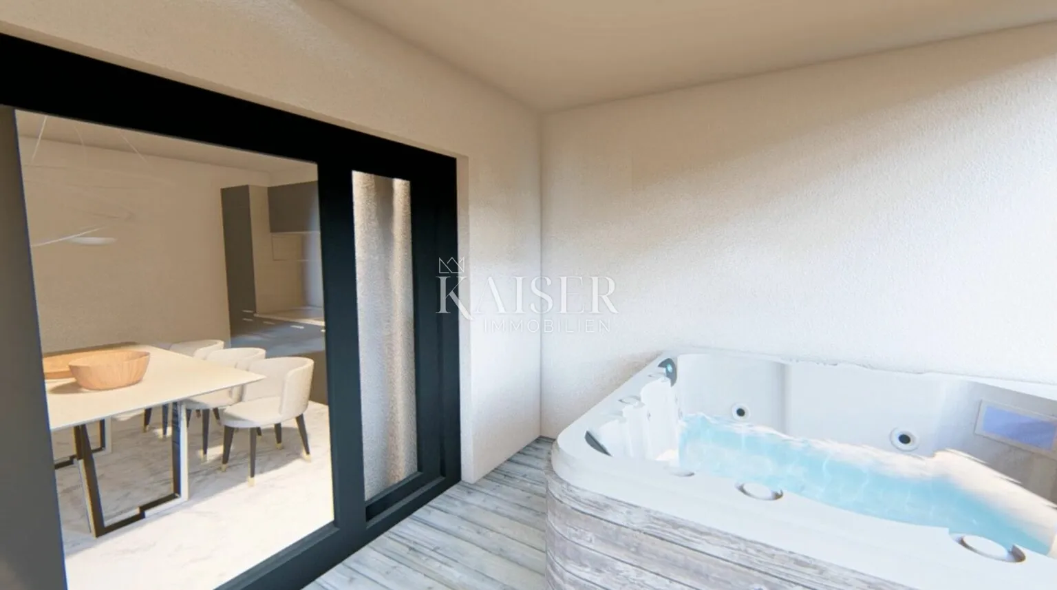 zadar, diklo - luksuzan namješten penthouse (103m2) 70 m od plaže - slika 31