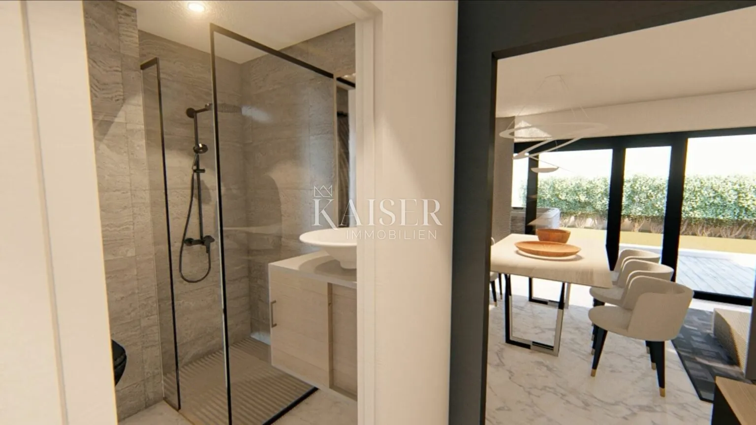 zadar, diklo - luksuzan namješten penthouse (103m2) 70 m od plaže - slika 27