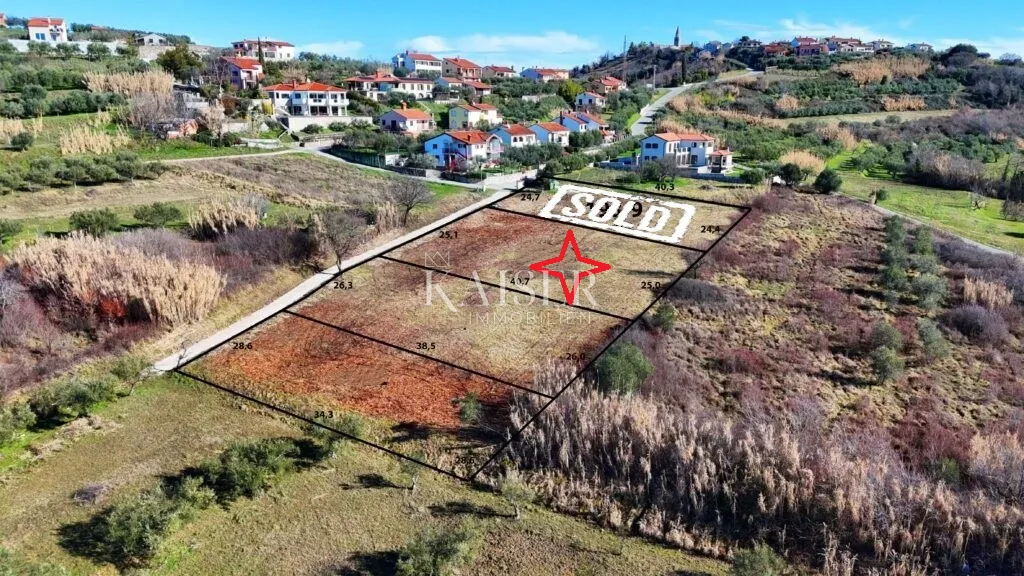 istra, buje - građevinsko zemljište, 1.036m2, vrhunska lokacija - slika 2