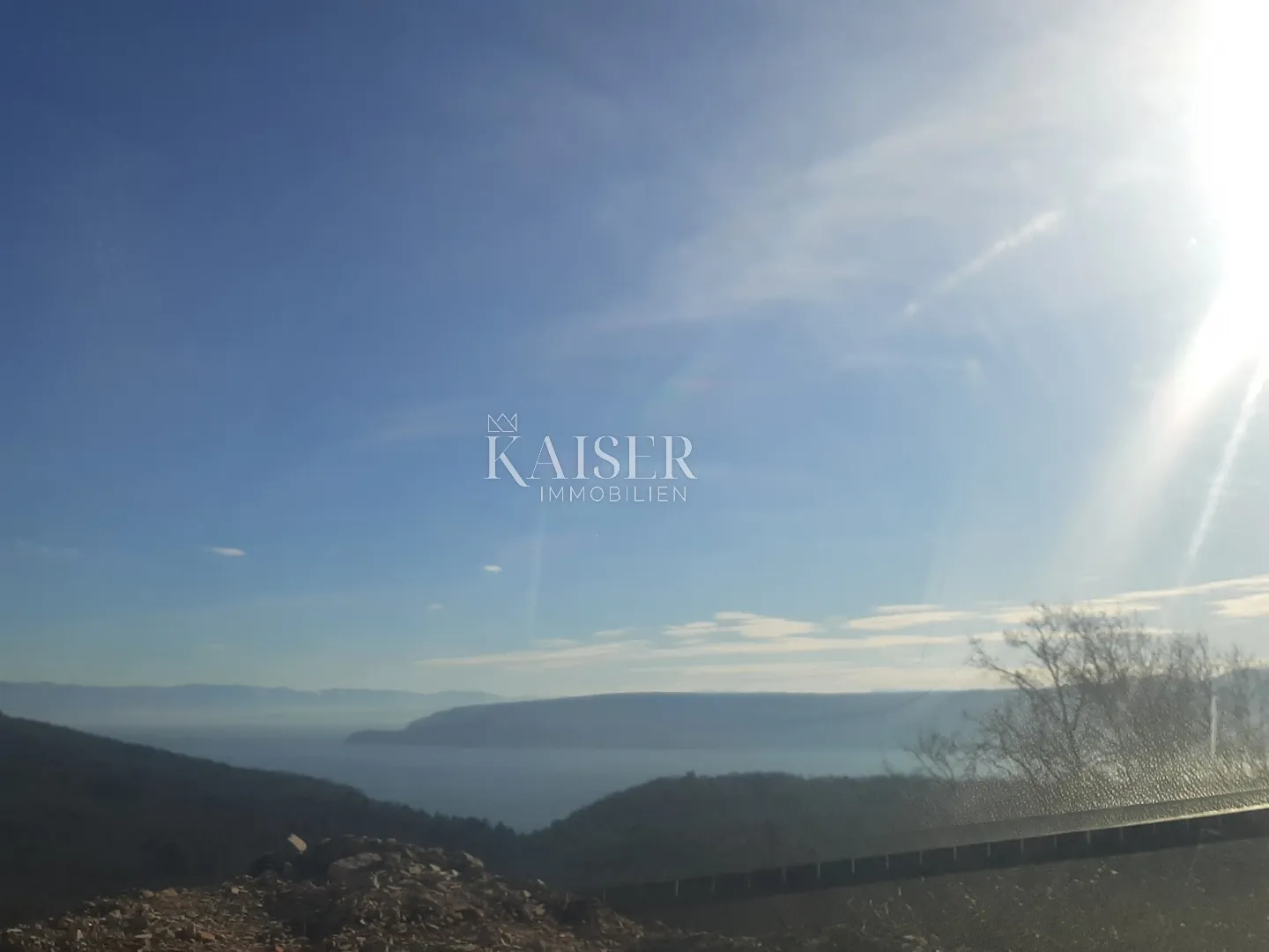 Brseč, građevinsko zemljište s pogledom na more - Brseč, Mošćenička Draga