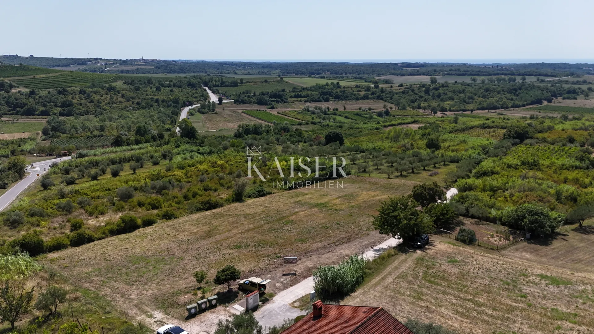 istra, buje - građevinsko zemljište, 1.036m2, vrhunska lokacija - slika 4