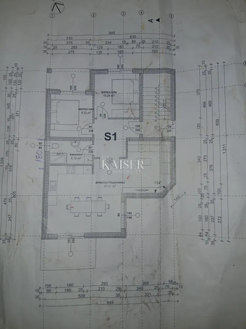 zadar, vir- stan u prizemlju, 88m2 s vrtom - slika 2