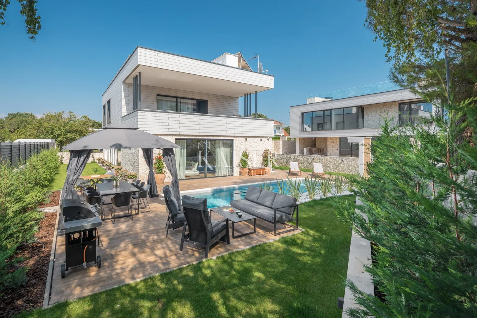 Istra, Funtana - luksuzna vila s bazenom 500m od mora