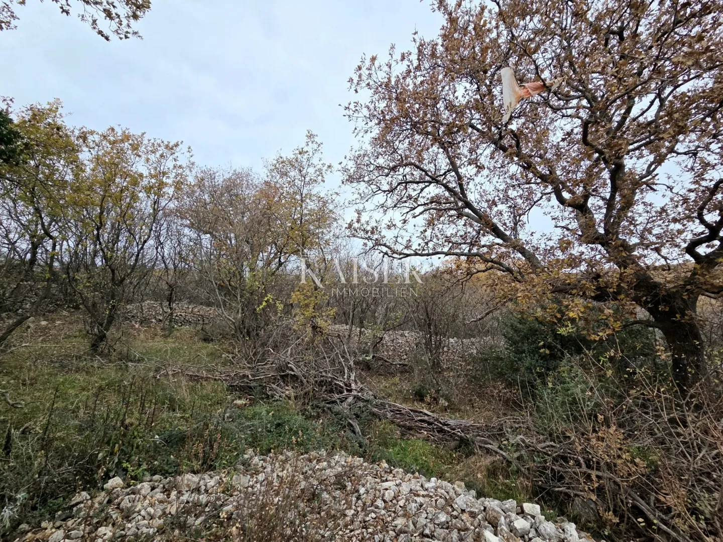 krk, vrbnik - građevinsko zemljište 2700m2, pogled more - slika 4
