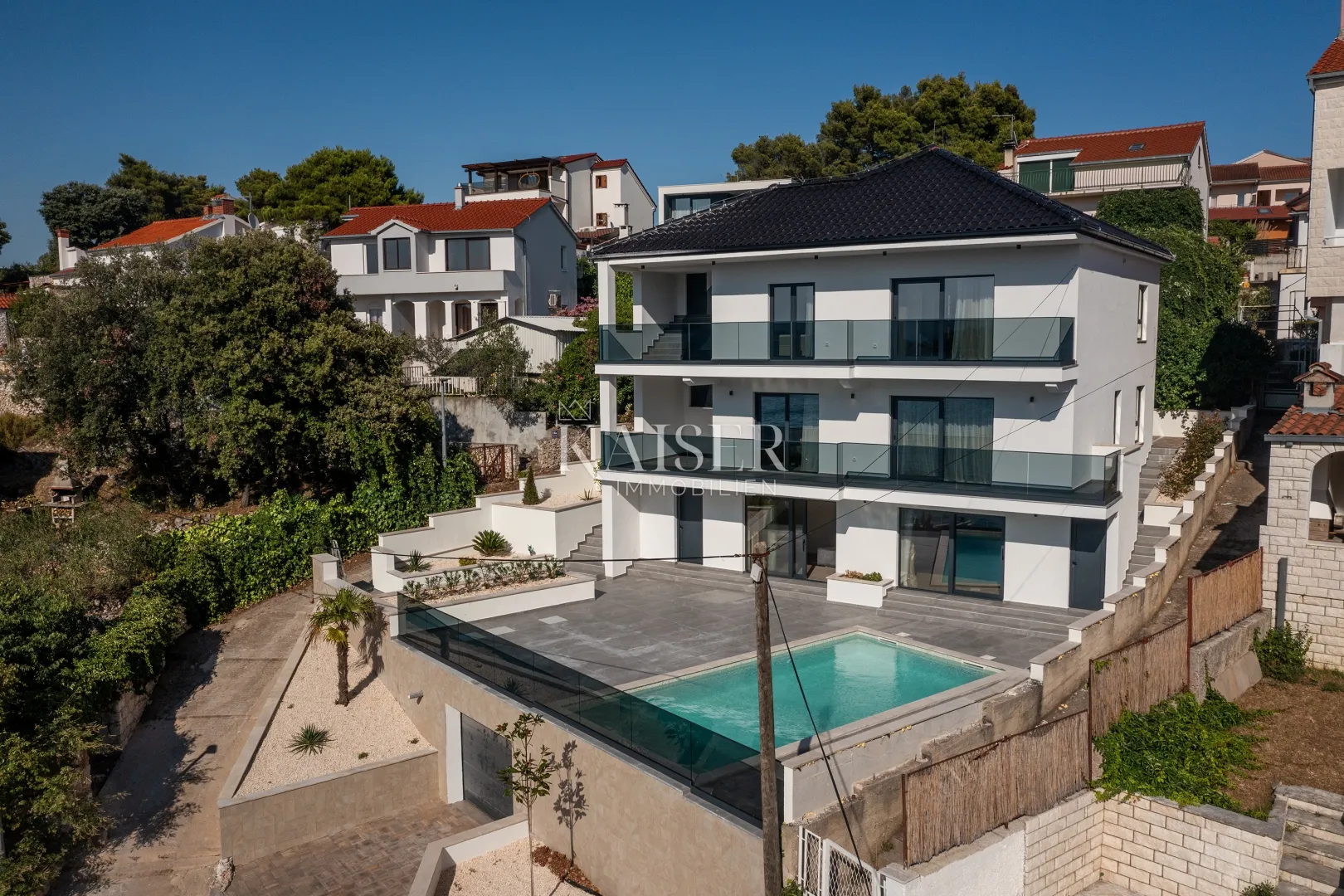 šibenik, rogoznica-ekskluzivna vila s bazenom - slika 81