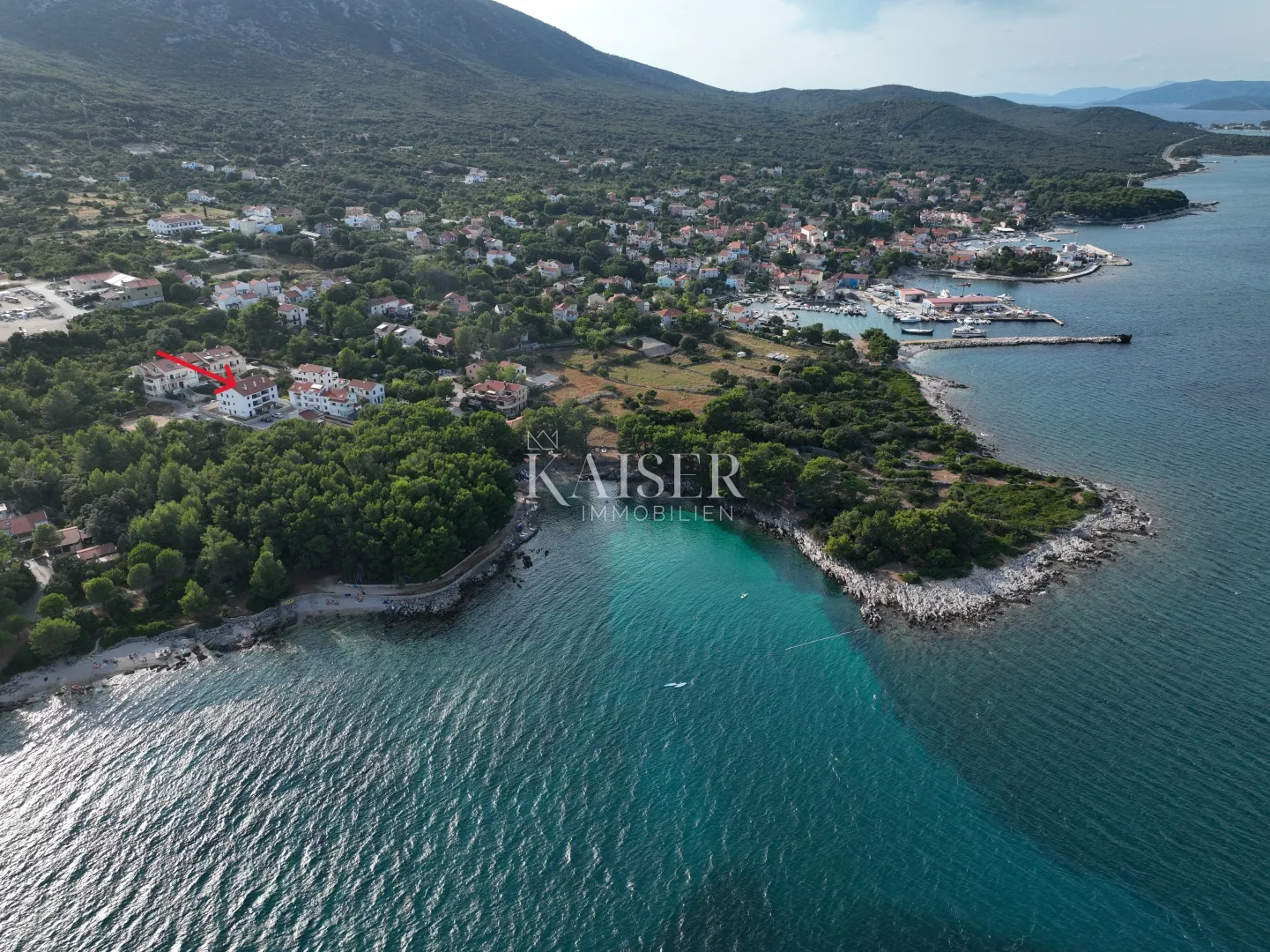 mali lošinj, nerezine: apartman s potkrovljem uz more - slika 3