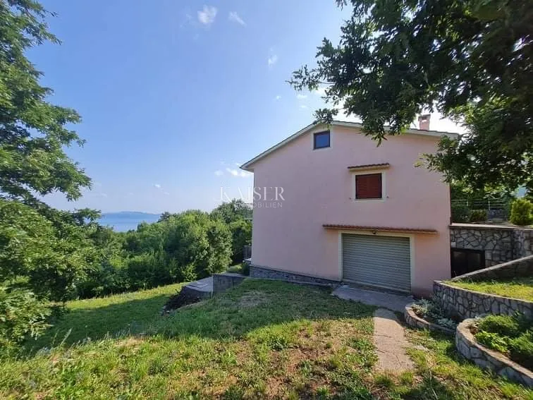 opatija, veprinac - kuća sa dva stana, velikim zemljištem i pogledom na more - slika 4