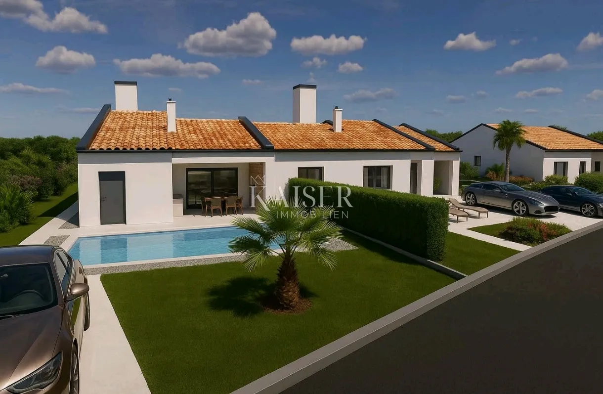 istra, kaštelir- moderna kuća s tri spavaće sobe - slika 16