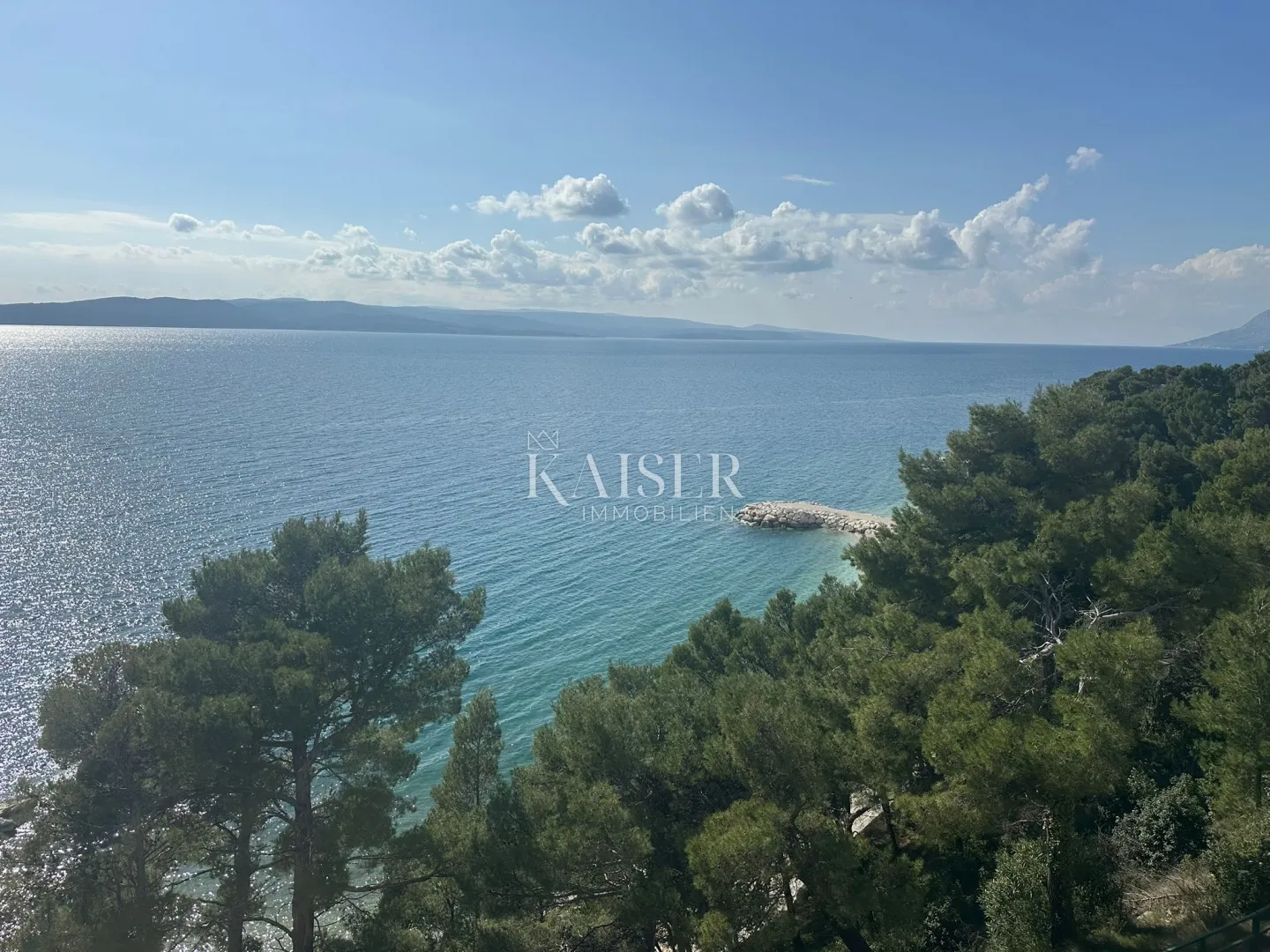 baška voda - penthouse 85m2, prvi red do mora, top lokacija - slika 18