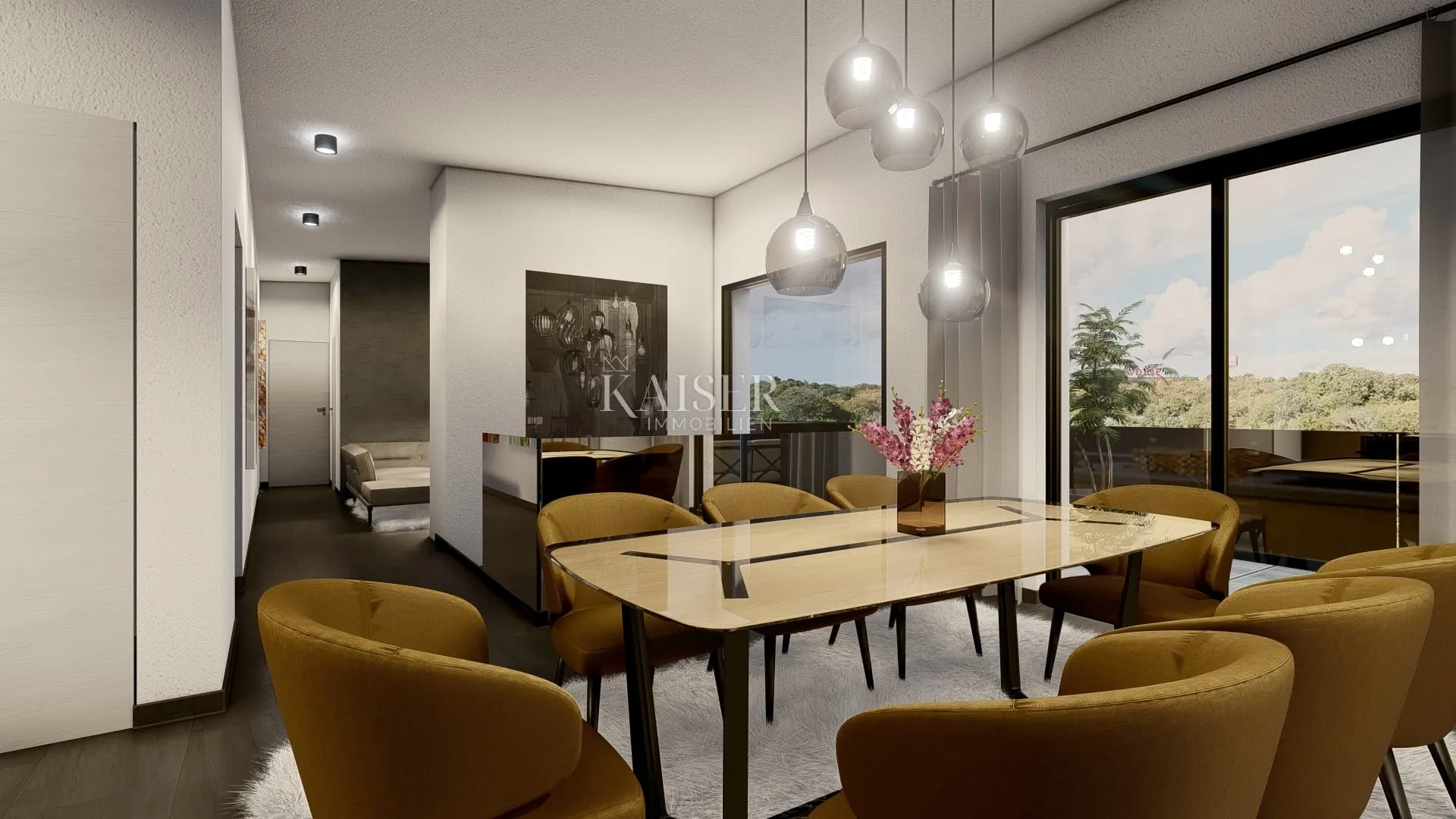 krk, otok krk- penthouse 115m2 s pogledom na more - slika 9