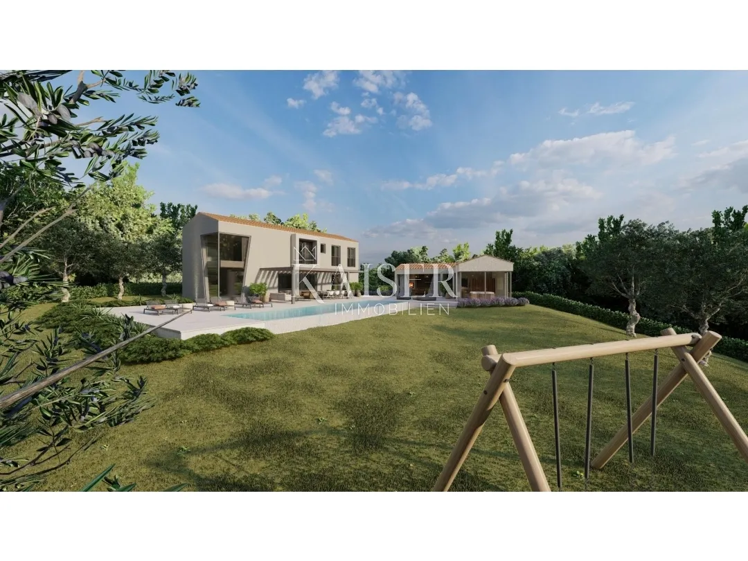 istra - motovun, moderna vila s prekrasnim pogledom - slika 12