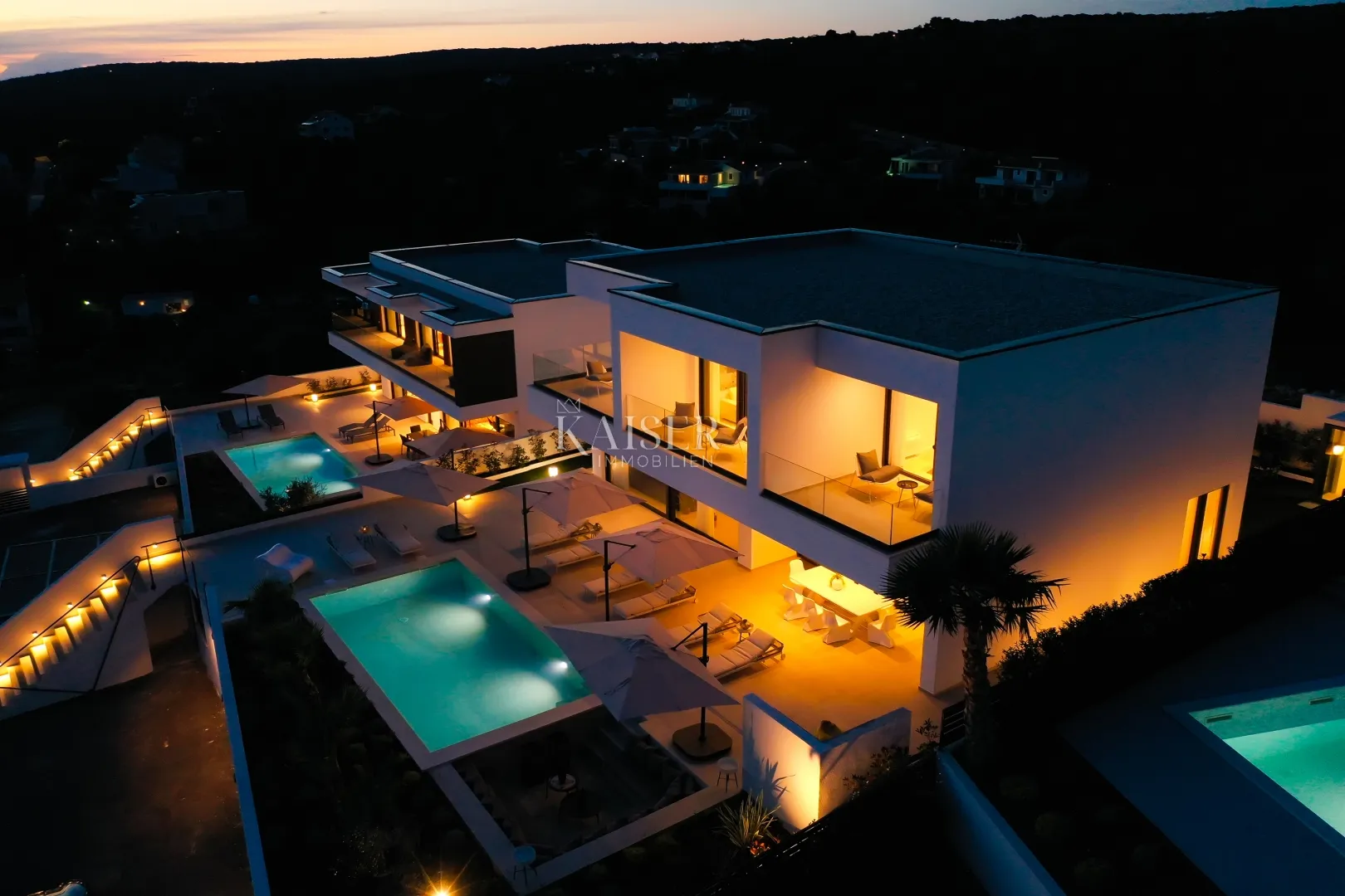 otok pag - moderna villa sa pogledom na more 305m2 - slika 71