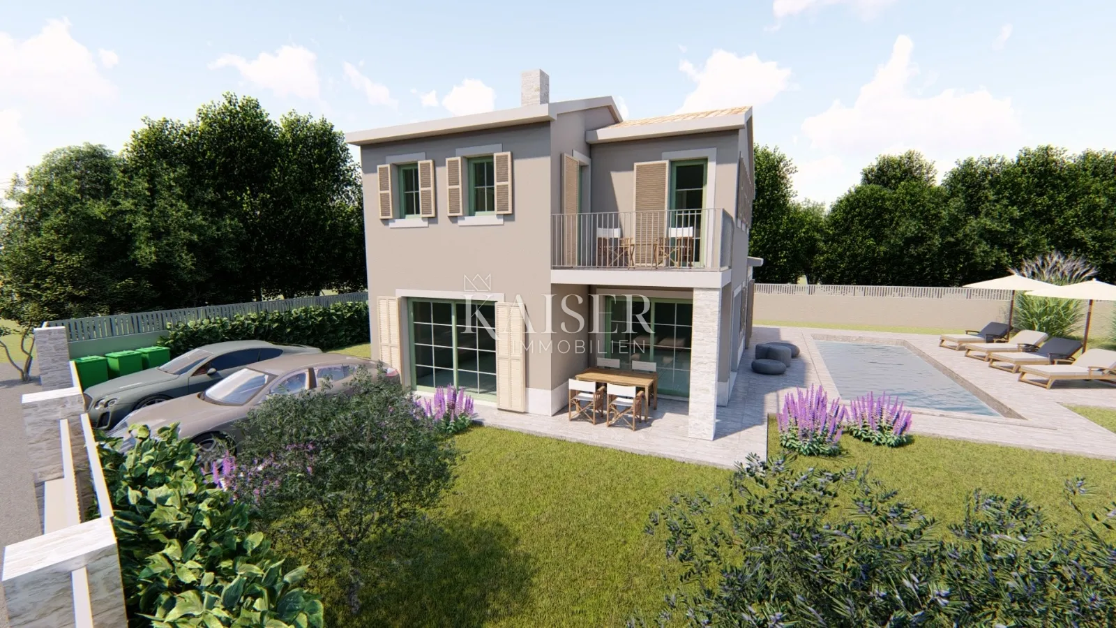 istra, tinjan okolica - moderna vila s bazenom 127 m2 - slika 8